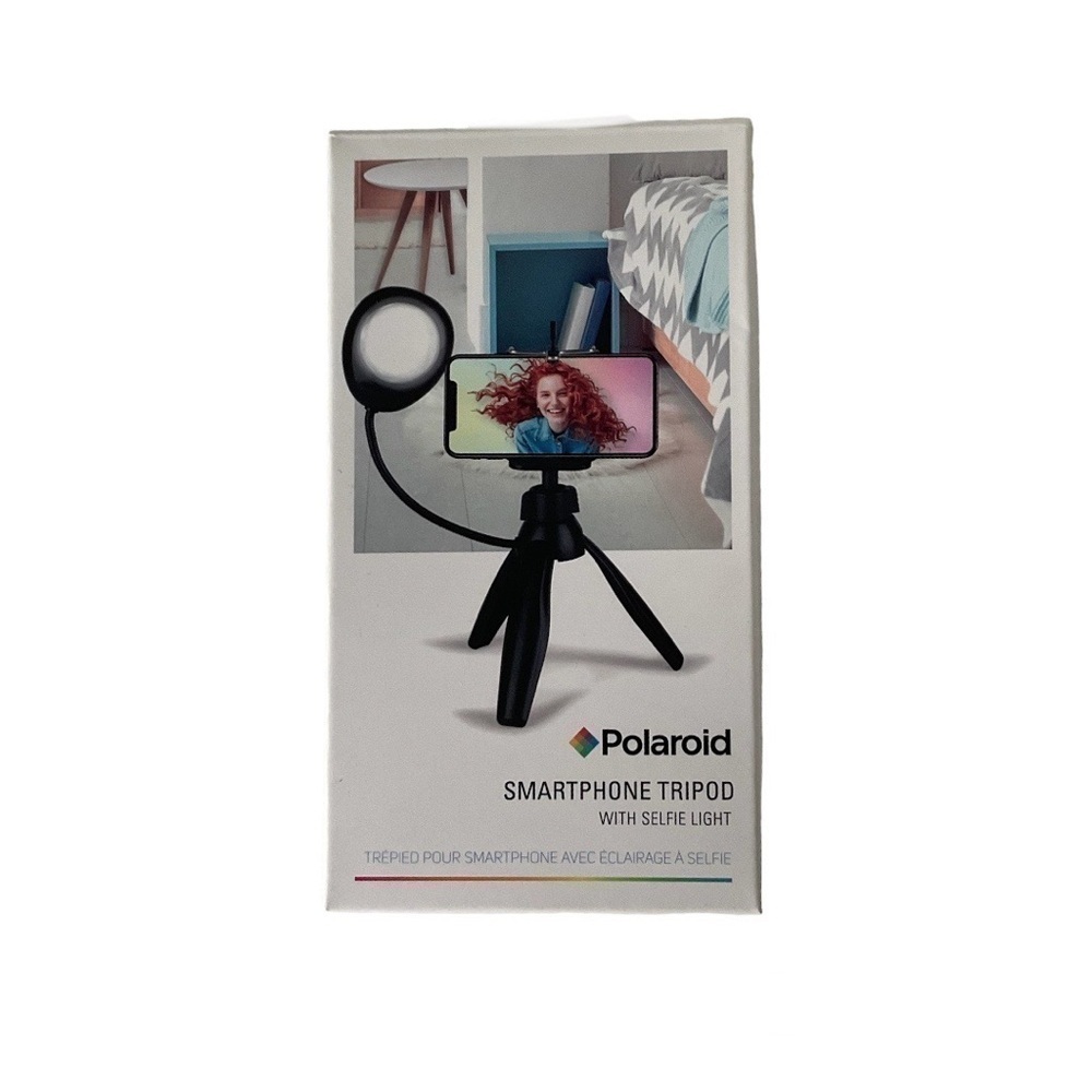 Polaroid Smartphone  Tripod with Selfie Light